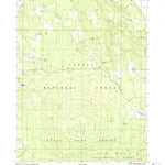 United States Geological Survey Corders Reservoir, CA (1983, 24000-Scale) digital map