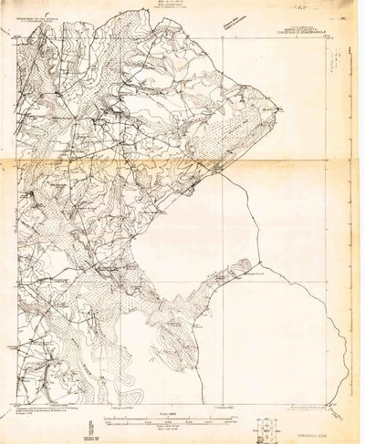 United States Geological Survey Cordesville, SC (1919, 48000-Scale) digital map