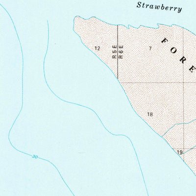 United States Geological Survey Cordova A-2, AK (1950, 63360-Scale) digital map