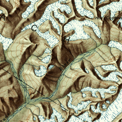 United States Geological Survey Cordova, AK (1948, 250000-Scale) digital map
