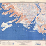 United States Geological Survey Cordova, AK (1951, 250000-Scale) digital map