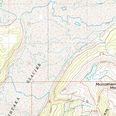 United States Geological Survey Cordova B-1, AK (1951, 63360-Scale) digital map