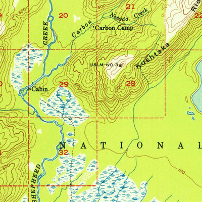 United States Geological Survey Cordova B-1, AK (1953, 63360-Scale) digital map