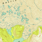 United States Geological Survey Cordova B-1, AK (1953, 63360-Scale) digital map