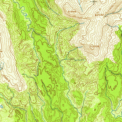 United States Geological Survey Cordova B-2, AK (1953, 63360-Scale) digital map