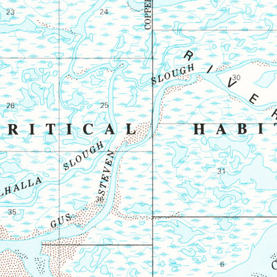 United States Geological Survey Cordova B-4, AK (1951, 63360-Scale) digital map