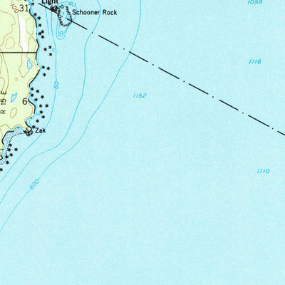 United States Geological Survey Cordova B-8, AK (1951, 63360-Scale) digital map