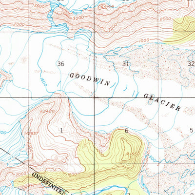 United States Geological Survey Cordova C-3, AK (1951, 63360-Scale) digital map