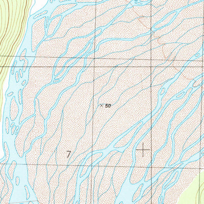 United States Geological Survey Cordova C-4 SW, AK (1983, 25000-Scale) digital map