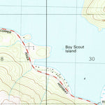 United States Geological Survey Cordova C-5 SE, AK (1983, 25000-Scale) digital map