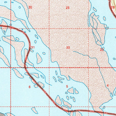 United States Geological Survey Cordova D-2, AK (1994, 63360-Scale) digital map