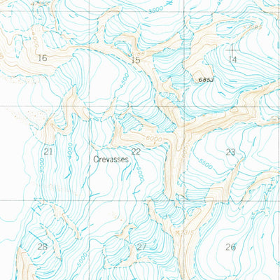 United States Geological Survey Cordova D-3, AK (1950, 63360-Scale) digital map