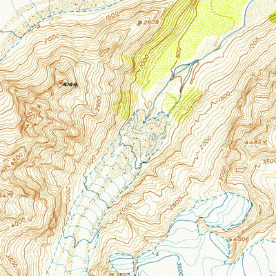 United States Geological Survey Cordova D-3, AK (1953, 63360-Scale) digital map