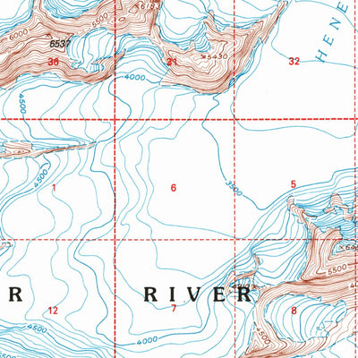 United States Geological Survey Cordova D-3, AK (1994, 63360-Scale) digital map
