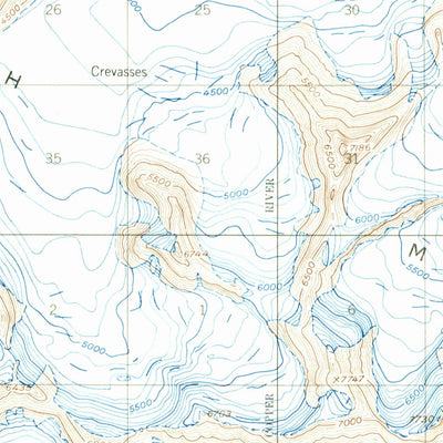 United States Geological Survey Cordova D-4, AK (1951, 63360-Scale) digital map