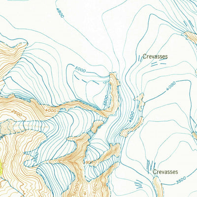 United States Geological Survey Cordova D-5, AK (1953, 63360-Scale) digital map