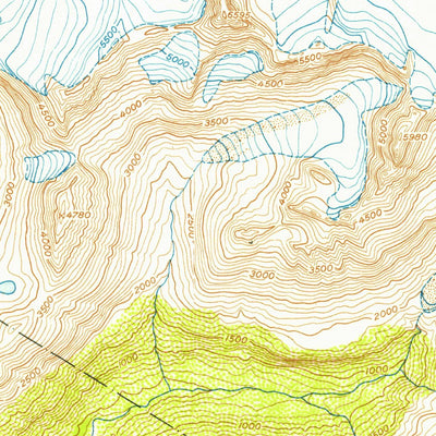 United States Geological Survey Cordova D-5, AK (1953, 63360-Scale) digital map