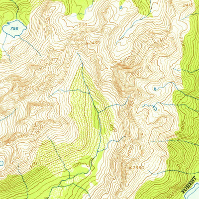 United States Geological Survey Cordova D-6, AK (1953, 63360-Scale) digital map