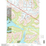 United States Geological Survey Cordova D-6, AK (1994, 63360-Scale) digital map