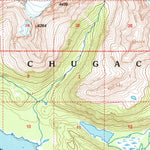 United States Geological Survey Cordova D-6, AK (1994, 63360-Scale) digital map