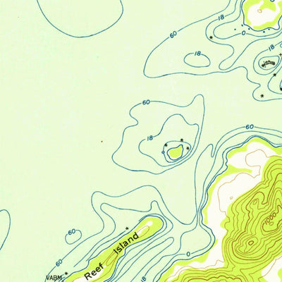 United States Geological Survey Cordova D-8, AK (1952, 63360-Scale) digital map