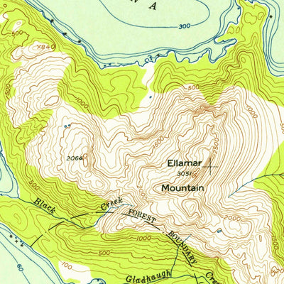 United States Geological Survey Cordova D-8, AK (1952, 63360-Scale) digital map