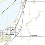 United States Geological Survey Cordova, IL (2021, 24000-Scale) digital map