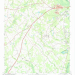 United States Geological Survey Cordova, SC (1979, 24000-Scale) digital map