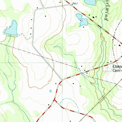 United States Geological Survey Cordova, SC (1979, 24000-Scale) digital map