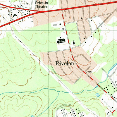 United States Geological Survey Cordova, SC (1979, 24000-Scale) digital map