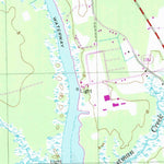 United States Geological Survey Core Creek, NC (1949, 24000-Scale) digital map