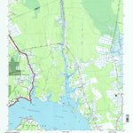 United States Geological Survey Core Creek, NC (1994, 24000-Scale) digital map