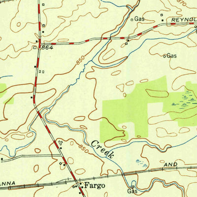 United States Geological Survey Corfu, NY (1950, 24000-Scale) digital map