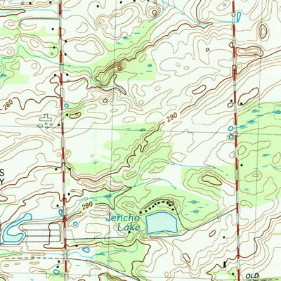 United States Geological Survey Corfu, NY (1984, 25000-Scale) digital map