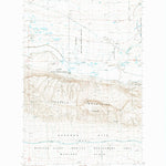 United States Geological Survey Corfu, WA (1986, 24000-Scale) digital map