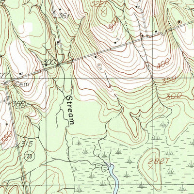 United States Geological Survey Corinna, ME (1982, 24000-Scale) digital map