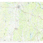 United States Geological Survey Corinth, MS-AL-TN (1984, 100000-Scale) digital map