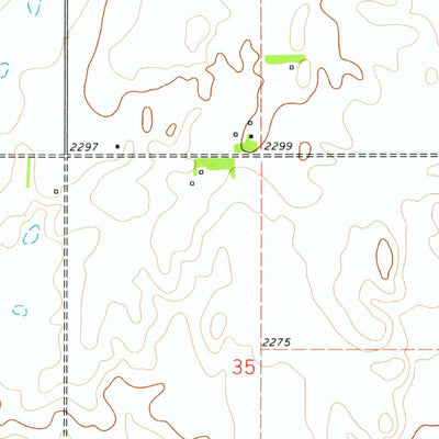 United States Geological Survey Corinth, ND (1978, 24000-Scale) digital map