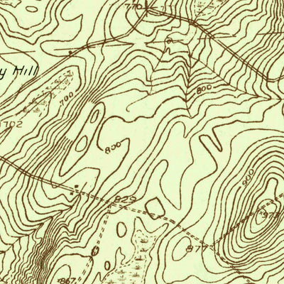 United States Geological Survey Corinth, NY (1935, 24000-Scale) digital map