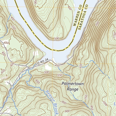 United States Geological Survey Corinth, NY (2023, 24000-Scale) digital map