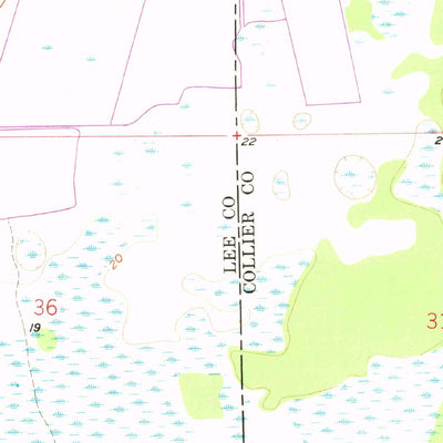 United States Geological Survey Corkscrew, FL (1958, 24000-Scale) digital map