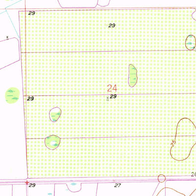 United States Geological Survey Corkscrew, FL (1958, 24000-Scale) digital map