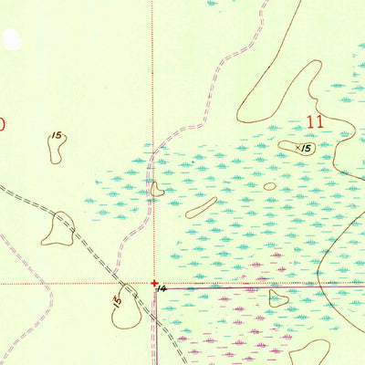 United States Geological Survey Corkscrew SW, FL (1958, 24000-Scale) digital map
