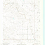 United States Geological Survey Corlena NW, TX (1973, 24000-Scale) digital map