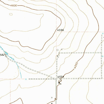 United States Geological Survey Corlena NW, TX (1973, 24000-Scale) digital map