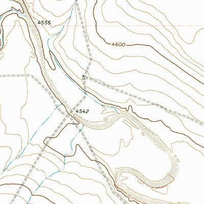 United States Geological Survey Corlena NW, TX (1973, 24000-Scale) digital map