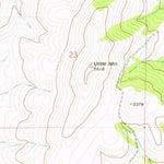 United States Geological Survey Corley Gulch, MT (1977, 24000-Scale) digital map