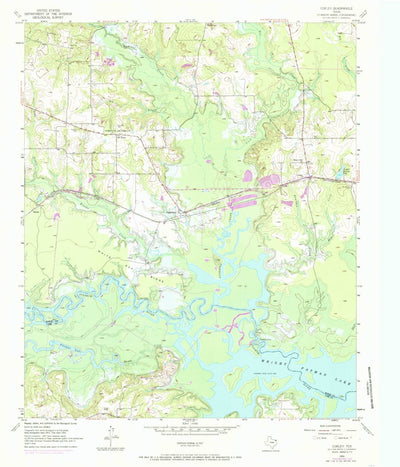 United States Geological Survey Corley, TX (1955, 24000-Scale) digital map