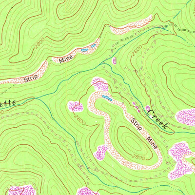 United States Geological Survey Corliss, WV (1969, 24000-Scale) digital map