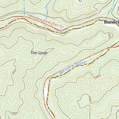 United States Geological Survey Corliss, WV (2023, 24000-Scale) digital map